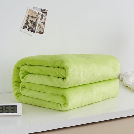 Peekaboo Studio Flannel Coral Blanket - Soft, Cozy, and Warm