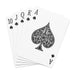 Peekaboo - Custom Red Heart Poker Cards for Enchanting Poker Games