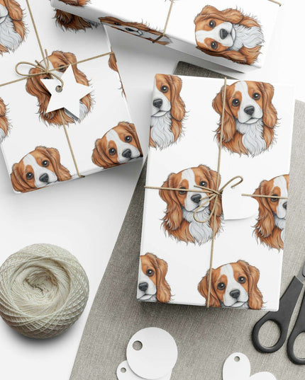 Elegant Puppy-Inspired Gift Wrap Set - Elevate Your Gifting Experience