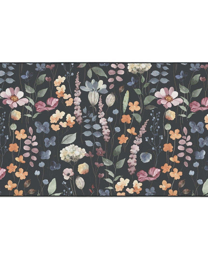 Timeless Elegance Floral Area Rug with Superior Grip - Refined Charm