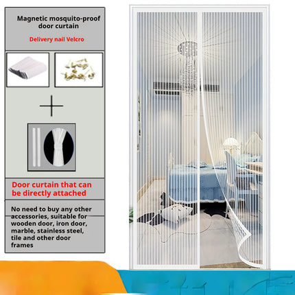 Peekaboo Studio Magnetic Mosquito-Proof Door Curtain - Summer Shade