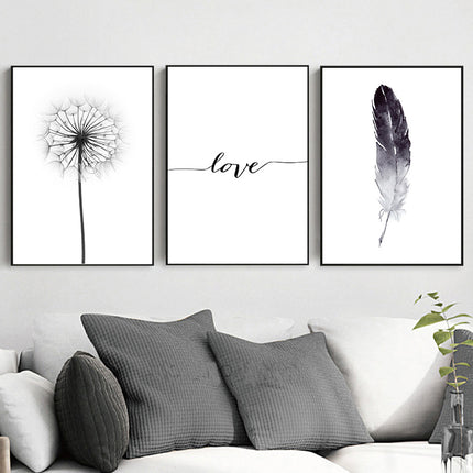 Nordic wall mural core