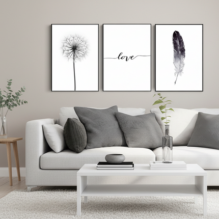 Nordic wall mural core