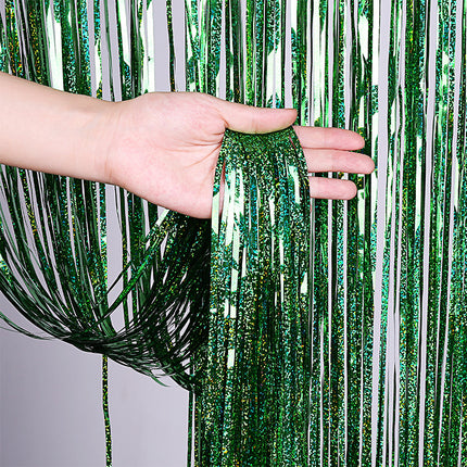 Atmosphere decorate the curtain