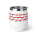 Cupid's Delight 12oz Insulated Beverage Tumbler - Experience the Perfect Drink Temperature