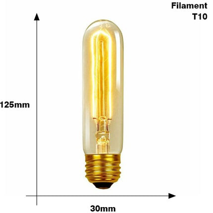 Peekaboo Studio Edison Bulb E27 40W ST64 Retro Filament Lighting