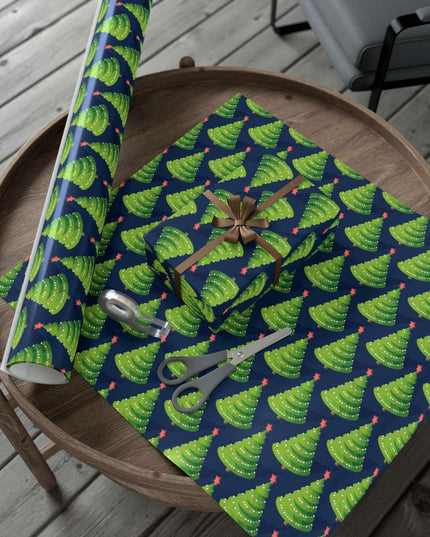 Sophisticated 3D Holiday Gift Wrap Set Crafted in the USA