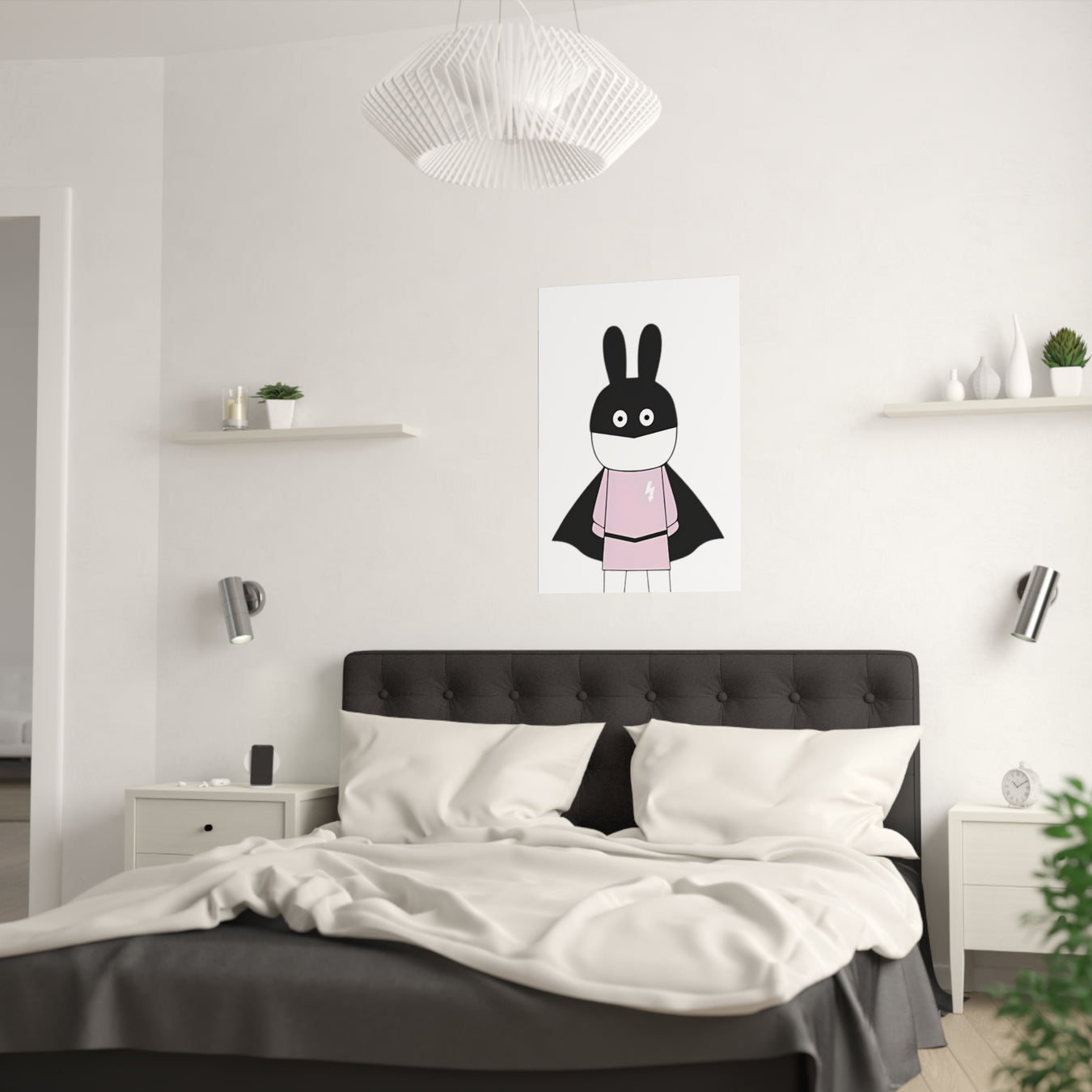 Elegant Customizable Satin Poster with 210gsm Paper - Artwork Display for Indoor Spaces