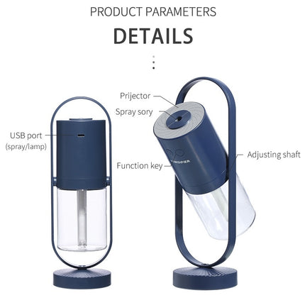Magic Shadow USB Air Humidifier For Home With Projection Night Lights
