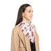 Valentine Love Text Sheer Poly Scarf