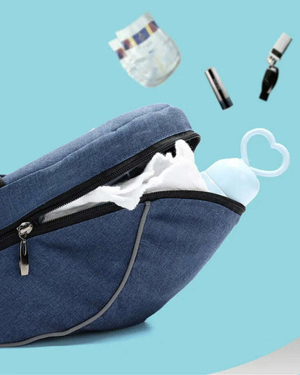 Ergonomic Baby Hip Seat Carrier for Newborns - Adjustable Waist Stool and Sling Holder for Travel and Home Use