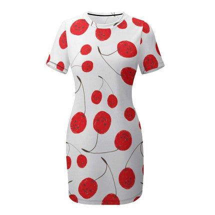 Versatile Elegant White Wrap Dress for Any Event