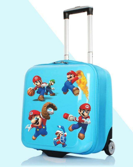 Elegant Super Mario Adventure Nursery Wall Art Decals for Modern Spaces