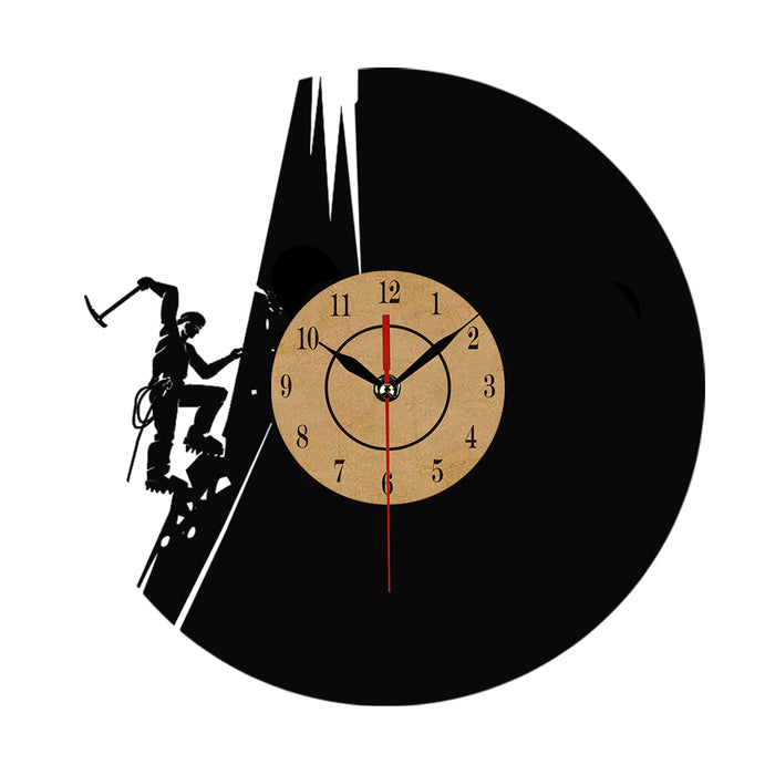 European Antique Style Vinyl Record Wall Clock