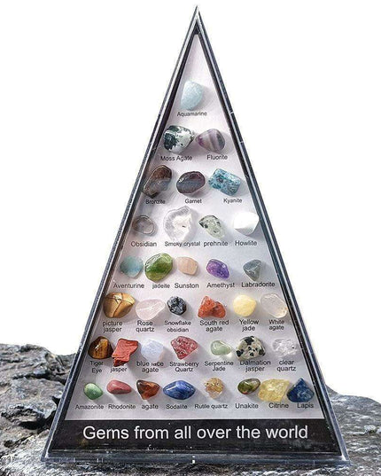 Exquisite Crystal Healing Stone Collection - 36 Distinct Polished Specimens