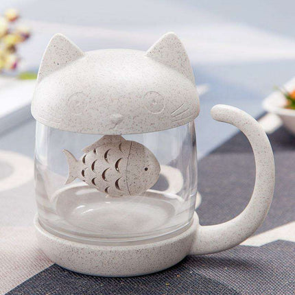 Playful Cartoon Tea Infuser Cup