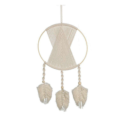 Serenity Bamboo Dreamcatcher Wall Art for Tranquil Spaces