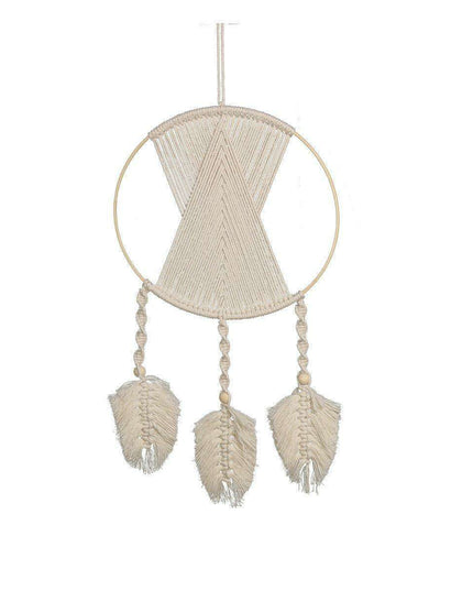 Serenity Bamboo Dreamcatcher Wall Art for Tranquil Spaces