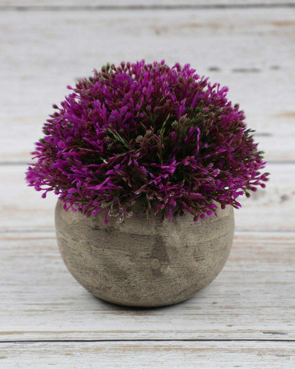 Serene Green Faux Bonsai Plant for Elegant Desk Decoration