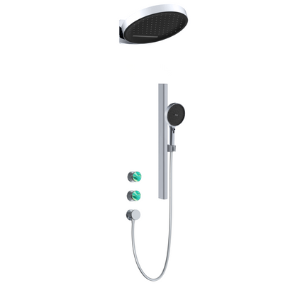 Concealed Shower Set | Full Copper, Digital Disp