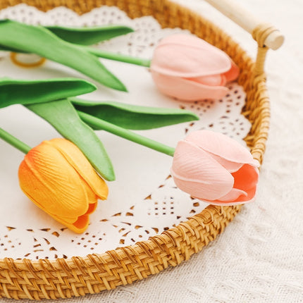 Peekaboo Studio Tulip Artificial Flower Arrangement - Realistic & Vibr