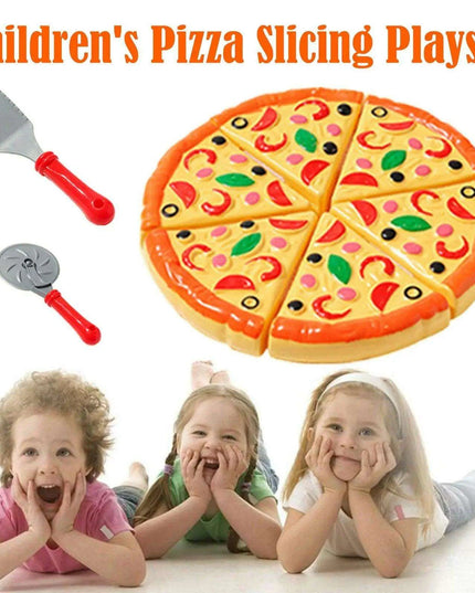 Creative Pizza Slice Cutting Play Set for Kids' Imaginative Learning and Fun
