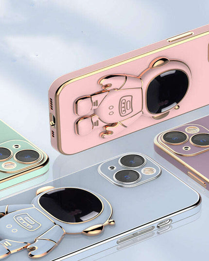 Galactic Bear TPU Phone Case with Stand