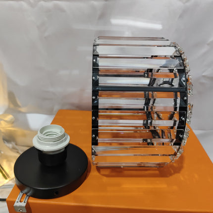 Crystal Light Luxury Home Decoration Balcony Light With Three Color Dimming