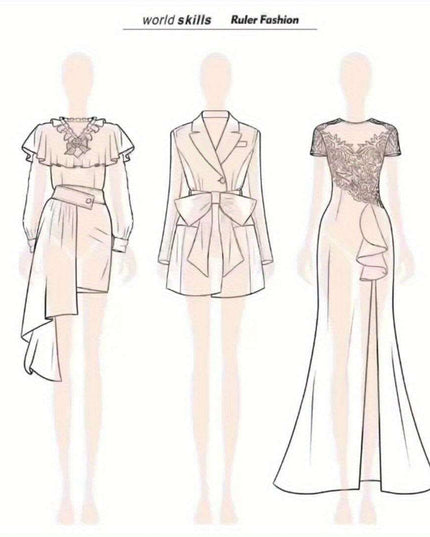 Fashion Technology Precision Measurement Toolkit - Competition Ready Edition