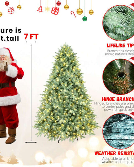 PE, PVC Christmas Tree, Green