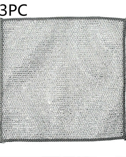 Microfiber Steel Wire Cleaning Cloths for Kitchen Dishes