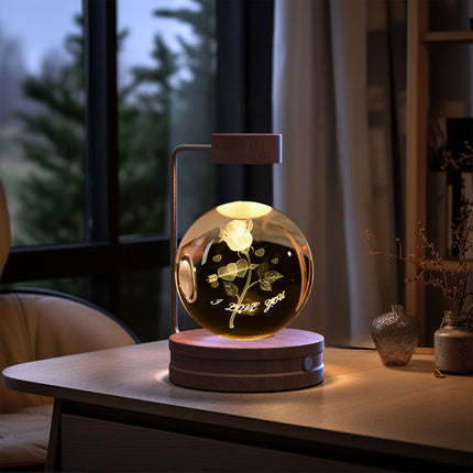 Peekaboo Studio Cosmic Dinosaur Night Light - USB Powered & Warm Glow