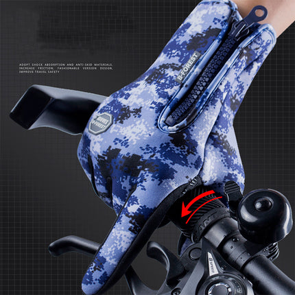 Winter Gloves Touch Screen Riding Motorcycle Sliding Waterproof Sports
