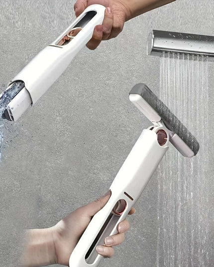 New Portable Self-NSqueeze Mini Mop, Lazy Hand Wash-Free Strong Absorbent Mop Multifunction Portable Squeeze Cleaning Mop Desk Window Glass Cleaner Kitchen Car Sponge Cleaning Mop Home Cleaning Tools