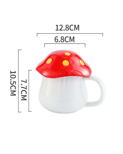 Creative Mushroom Ceramic Cup Student Lovers Cup
