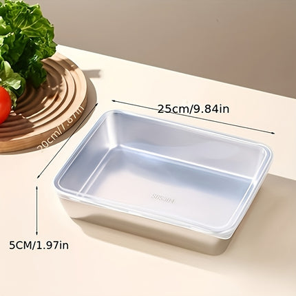 Peekaboo Studio Stainless Steel Sealed Food Storage Box - Airtight & D
