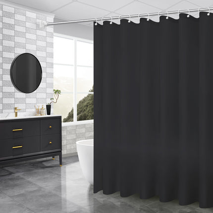 Waterproof PEVA Shower Curtain – Geometric Print, 11 Designs, 9 Sizes