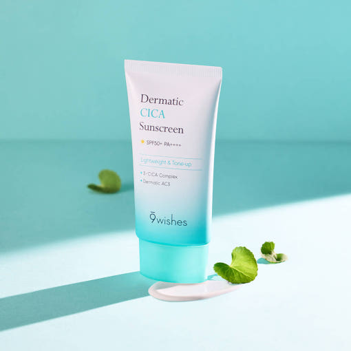 9wishes Dermatic Cica Sunscreen 50ml - Très Elite