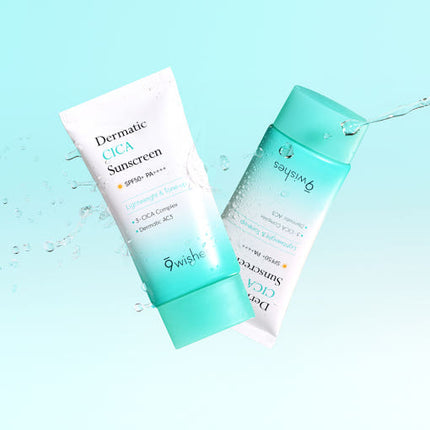 9wishes Dermatic Cica Sunscreen 50ml - Très Elite