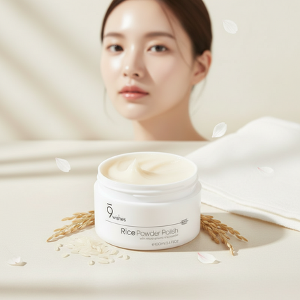 9wishes Rice Powder Polish 100ml - Très Elite