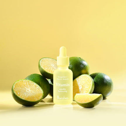 9wishes Tangerine C Vitamin Ampoule 30ml - Très Elite