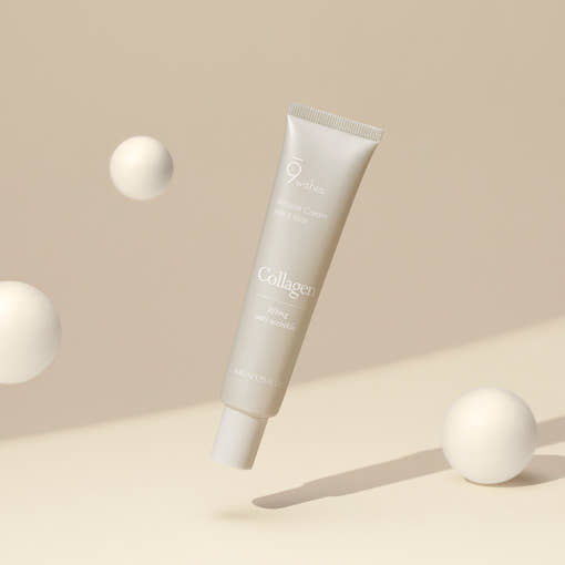 9wishes Vegan Collagen Ampule Eye & Face Cream 40ml - Très Elite