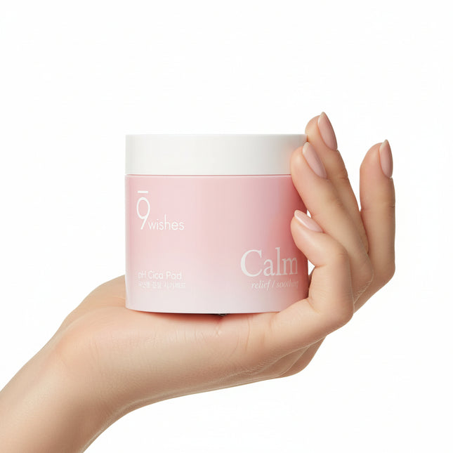 9wishes pH Calm Cica Toner Pad 70 sheet - Très Elite