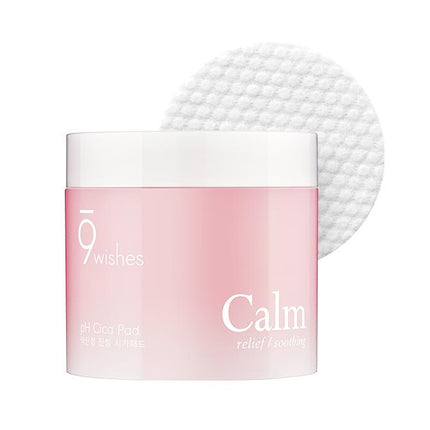 9wishes pH Calm Cica Toner Pad 70 sheet - Très Elite