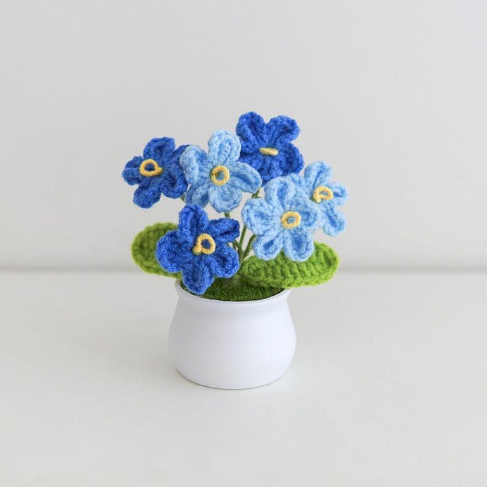 Handcrafted Korean Wool Sunflower Arrangement for Chic Home Elegance