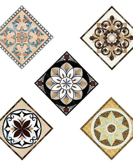Chic Diagonal Design PVC Tile Decal Collection - Elevate Your Home Decor!