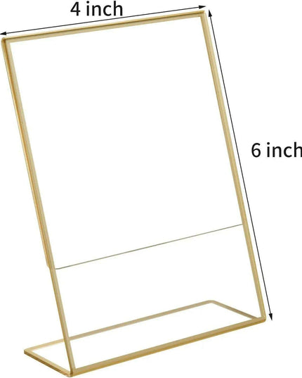 Stylish Gold Acrylic Display Holder Set for Multipurpose Showcasing