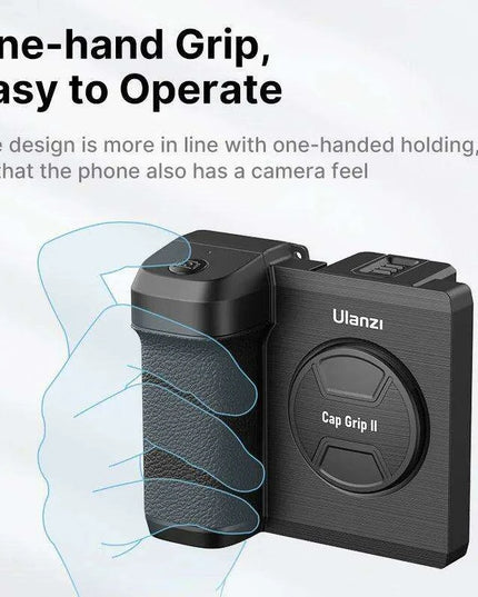 Smartphone Photography Upgrade Kit with Wireless Remote & Built-in Makeup Mirror