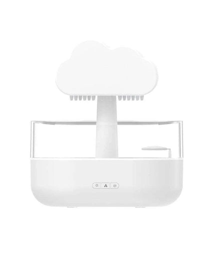 Aromatherapy Rain Cloud Humidifier with LED Night Light and Calming Raindrop Sounds
