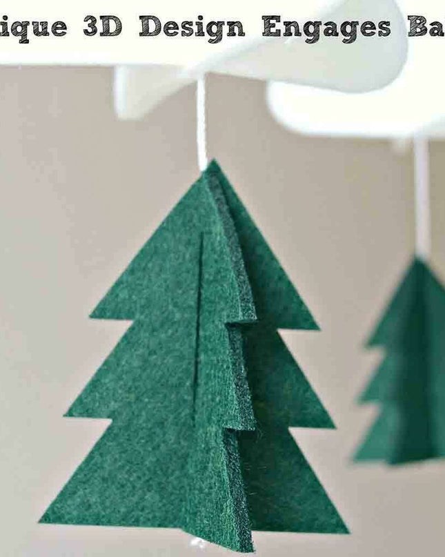 Tranquil Dreams: Eco-Conscious Handcrafted Baby Crib Mobile